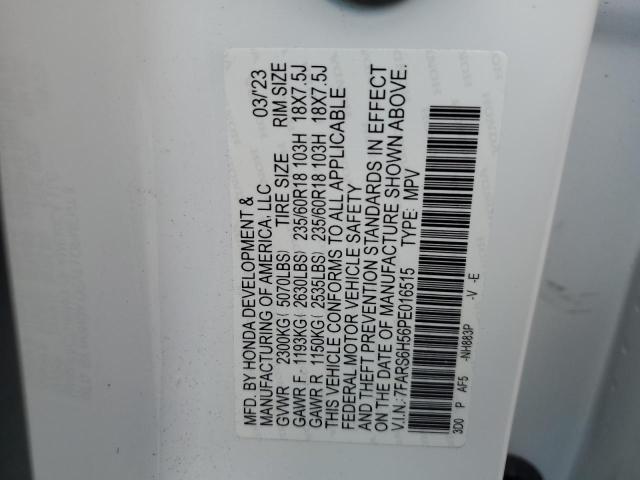 2023 HONDA CR-V SPORT 7FARS6H56PE016515
