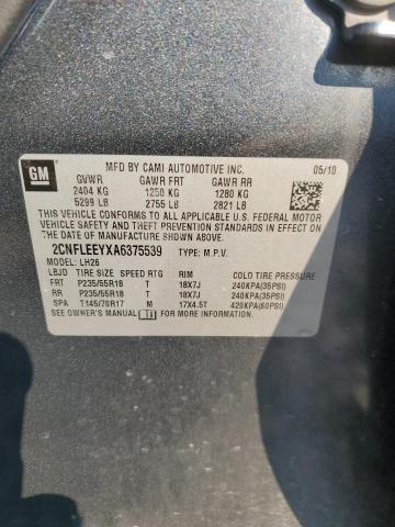 2010 CHEVROLET EQUINOX LT #3301969417