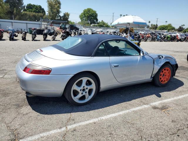PORSCHE 911 CARRER 2001 silver  gas WP0CA29941S652553 photo #4