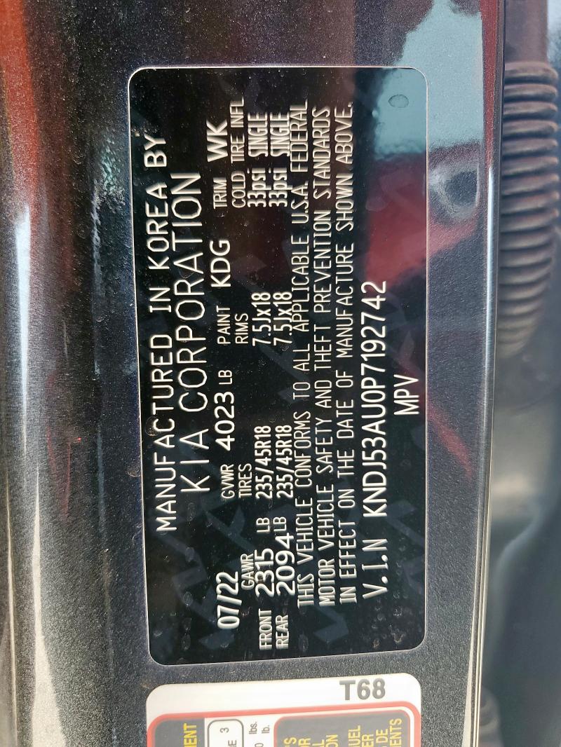 2023 KIA SOUL GT LI KNDJ53AU0P7192742