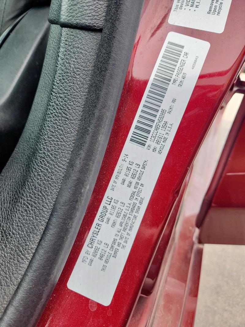2015 CHRYSLER 200 LIMITE - 1C3CCCAB5FN592095