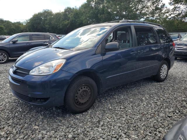 TOYOTA SIENNA CE 2004 blue  gas 5TDZA23CX4S060599 photo #1