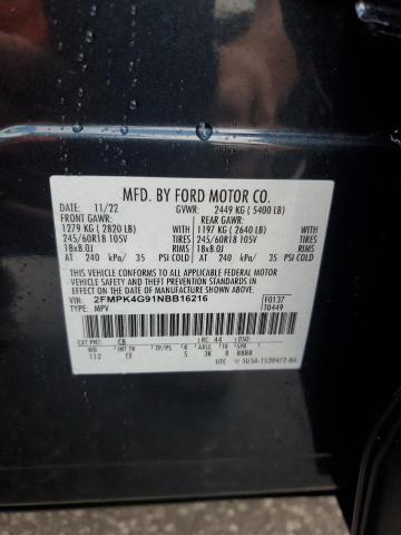 2022 FORD EDGE SE - 2FMPK4G91NBB16216