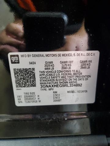 2024 CHEVROLET EQUINOX LS - 3GNAXHEG5RL334892