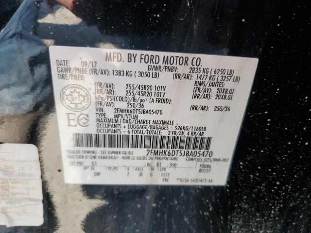 2018 FORD FLEX LIMIT 2FMHK6DT5JBA05470