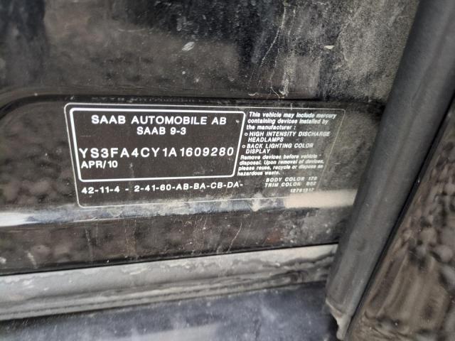 2010 SAAB 9-3 2.0T - YS3FA4CY1A1609280