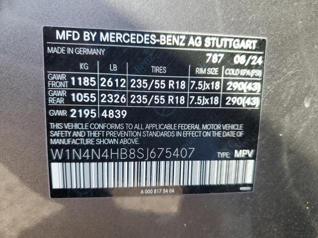 2025 MERCEDES-BENZ GLA 250 4MATIC W1N4N4HB8SJ675407