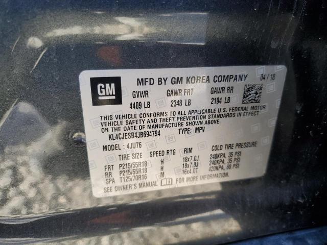 2018 BUICK ENCORE PRE KL4CJESB4JB694794