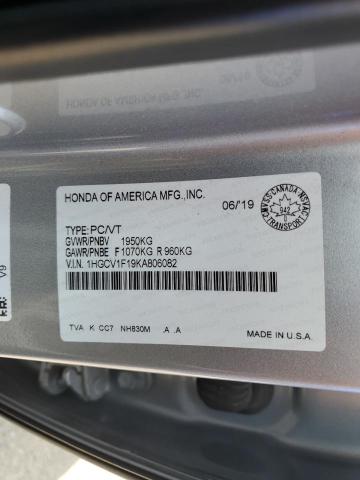 2019 HONDA ACCORD LX - 1HGCV1F19KA806082