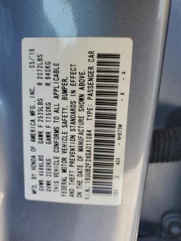2016 ACURA TLX 19UUB2F3XGA011084