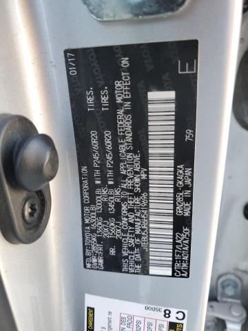 2017 TOYOTA 4RUNNER SR JTEBU5JR6H5419696