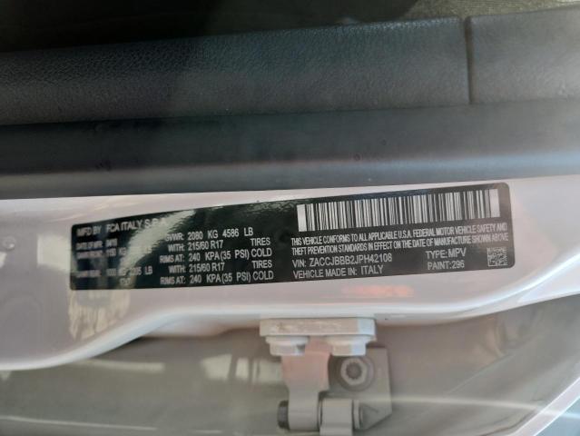 2018 JEEP RENEGADE L ZACCJBBB2JPH42108