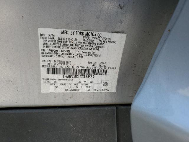 2016 FORD TAURUS POL 1FAHP2MK1GG134559