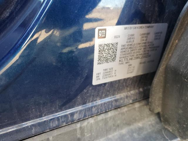 2024 CHEVROLET TRAX 1LT KL77LHE28RC216234
