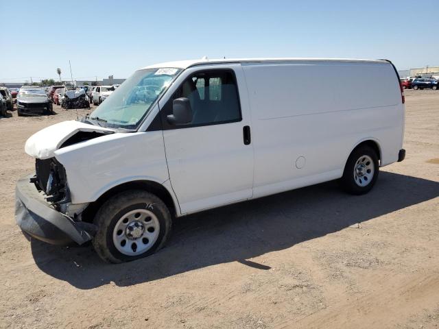 CHEVROLET EXPRESS G1 2014 white cargo va gas 1GCSGAFX1E1158699 photo #1