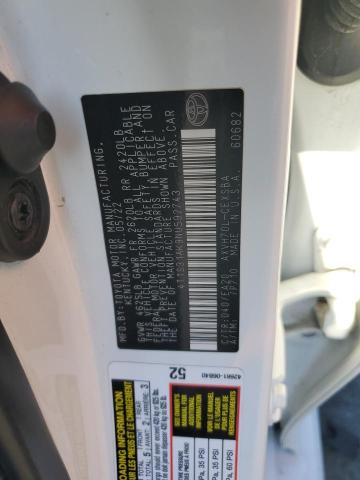 2022 TOYOTA CAMRY NIGHT SHADE 4T1S31AK9NU592743