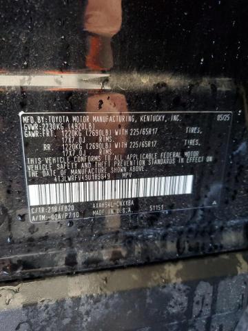 2025 TOYOTA RAV4 LE 4T3LWRFV4SU189849