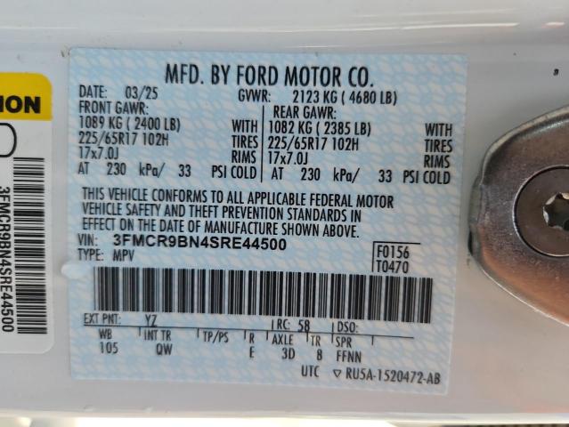 2025 FORD BRONCO SPO #3247919170