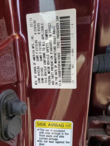 2015 ACURA TLX TECH - 19UUB1F55FA016865