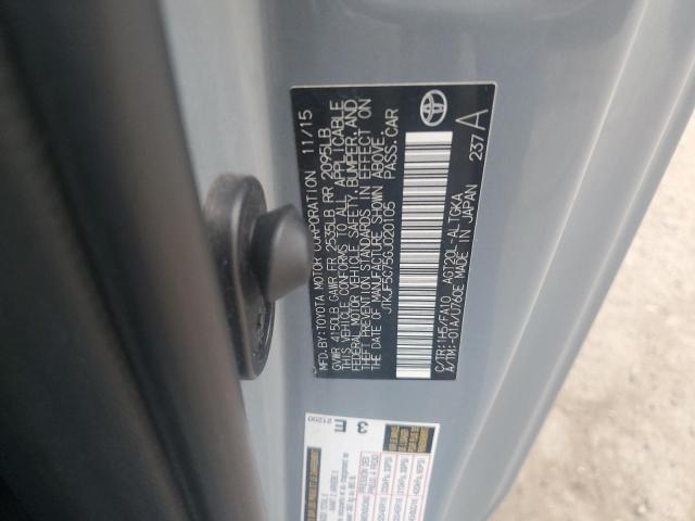 2016 TOYOTA SCION TC - JTKJF5C75GJ020105