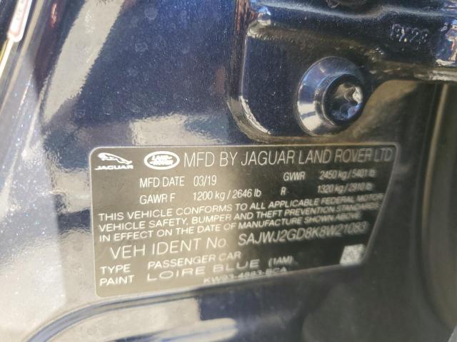 2019 JAGUAR XJL PORTFOLIO SAJWJ2GD8K8W21083