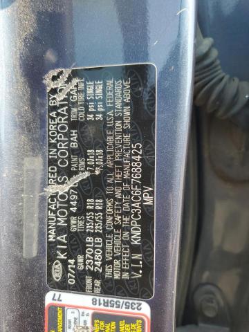 2015 KIA SPORTAGE E KNDPC3AC6F7688425