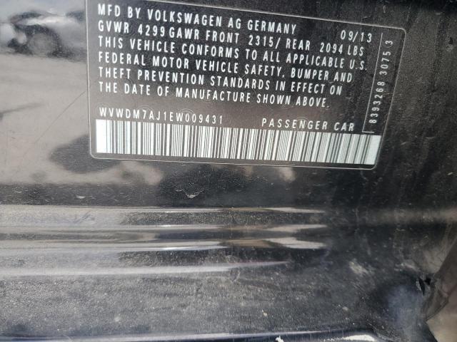 2014 VOLKSWAGEN GOLF - WVWDM7AJ1EW009431