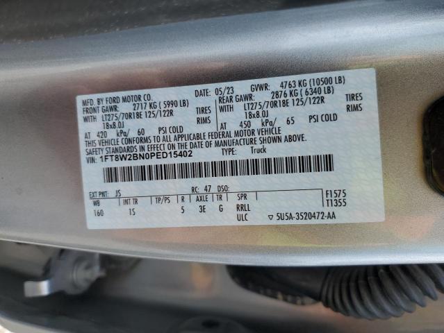2023 FORD F250 SUPER DUTY 1FT8W2BN0PED15402