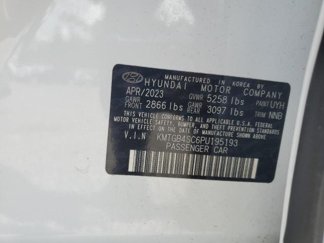 2023 GENESIS G80 BASE KMTGB4SC6PU195193