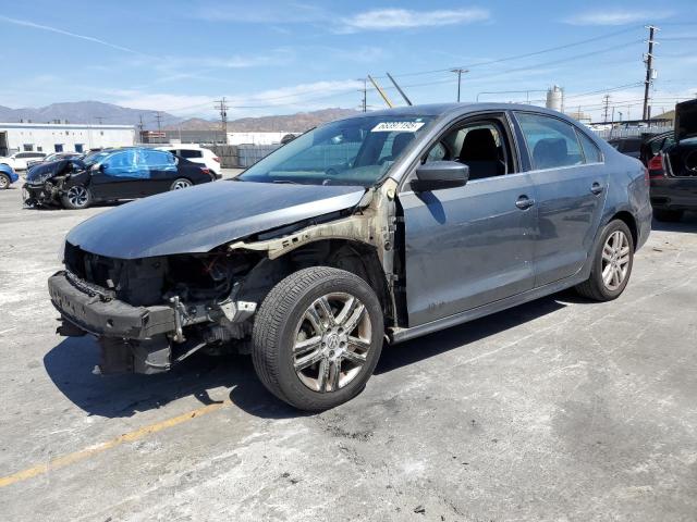 VOLKSWAGEN JETTA S 2017 gray  gas 3VW2B7AJ5HM248477 photo #1