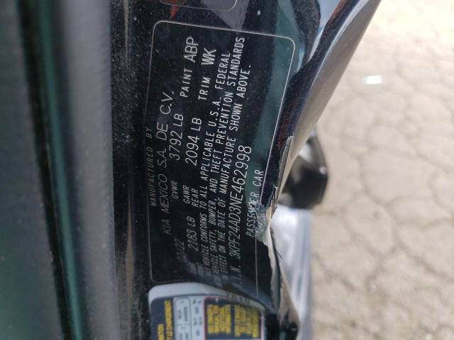 2022 KIA FORTE FE 3KPF24AD3NE462998