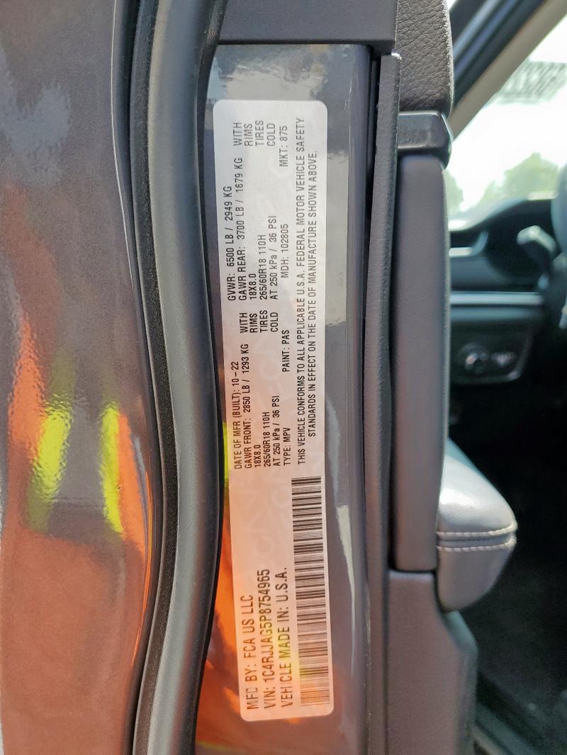 2023 JEEP GRAND CHER 1C4RJJAG5P8754965