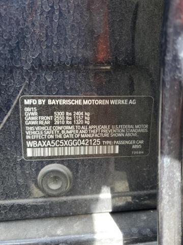 2016 BMW 535 D WBAXA5C5XGG042125