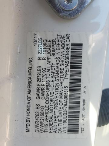 2018 ACURA TLX ADVANC 19UUB3F76JA005315