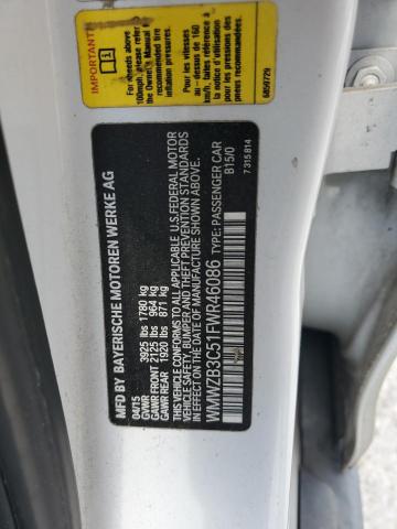 2015 MINI COOPER COU WMWZB3C51FWR46086