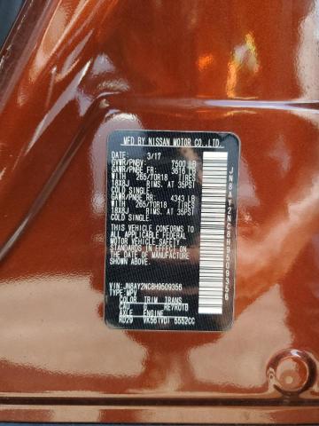 2017 NISSAN ARMADA SV JN8AY2NC8H9509356