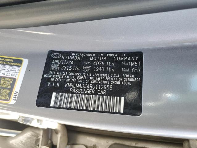 2024 HYUNDAI ELANTRA BL - KMHLM4DJ4RU112958