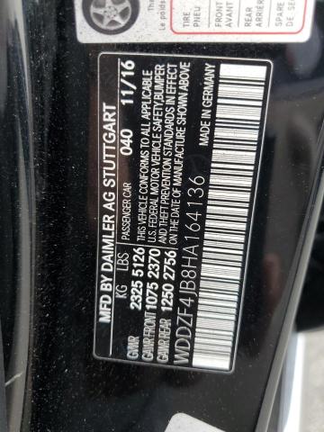 2017 MERCEDES-BENZ E 300 WDDZF4JB8HA164136