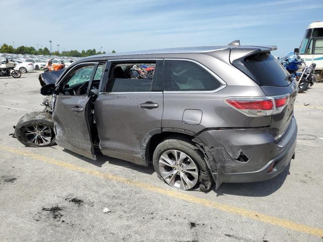 2015 TOYOTA HIGHLANDER XLE 5TDJKRFH6FS096500