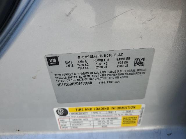 2013 CHEVROLET MALIBU 1LT - 1G11D5RR3DF108650