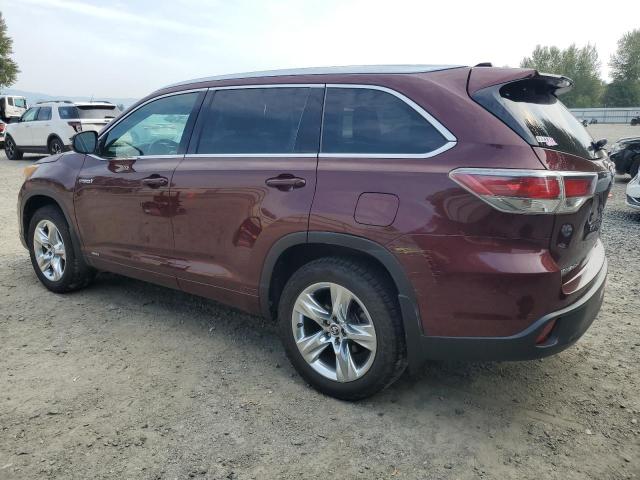2016 TOYOTA HIGHLANDER HYBRID LIMITED 5TDDCRFH2GS014774