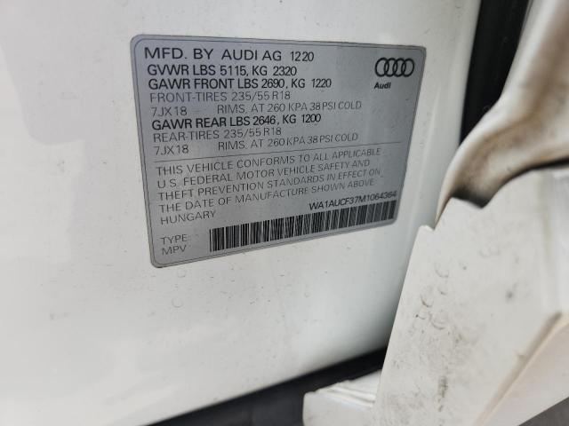 2021 AUDI Q3 PREMIUM WA1AUCF37M1064364
