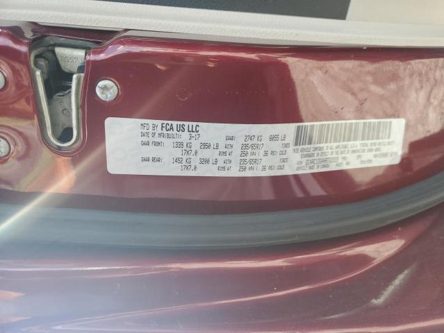 2017 CHRYSLER PACIFICA T 2C4RC1DG4HR722939