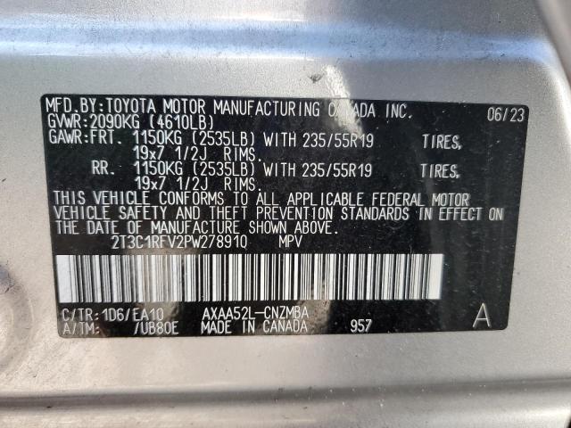 2023 TOYOTA RAV4 XLE P - 2T3C1RFV2PW278910