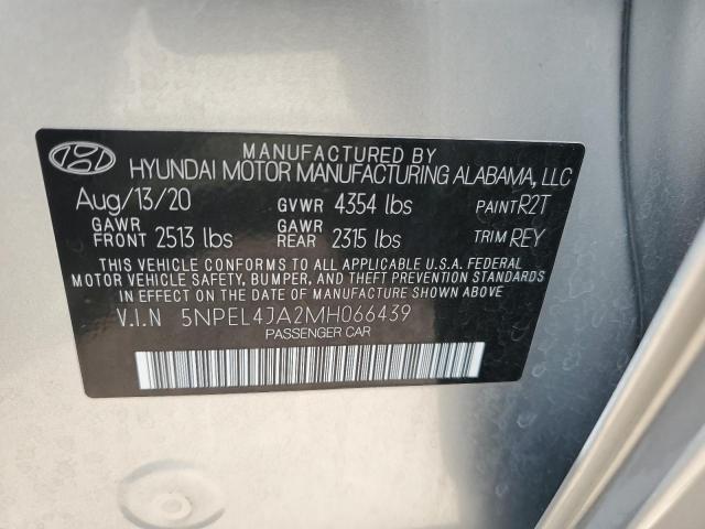 2021 HYUNDAI SONATA SEL 5NPEL4JA2MH066439