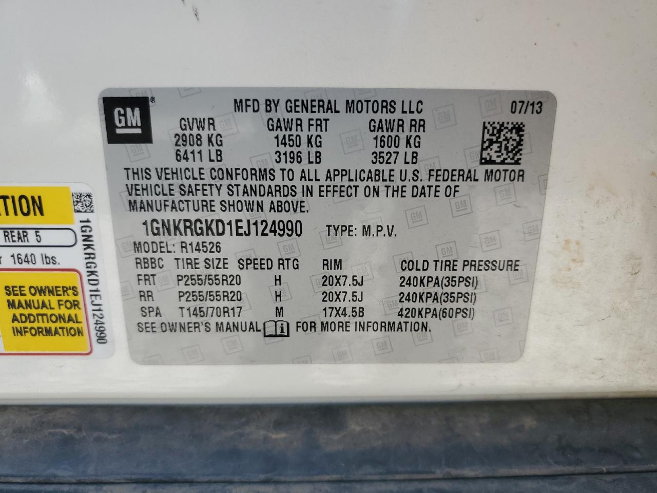 CHEVROLET TRAVERSE LT