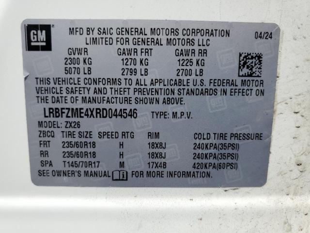 2024 BUICK ENVISION P LRBFZME4XRD044546