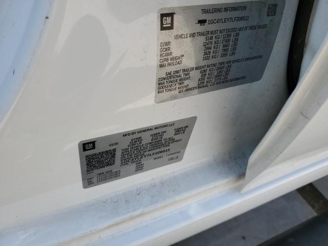 2020 CHEVROLET SILVERADO K2500 HEAVY DUTY 1GC4YLEY7LF206511