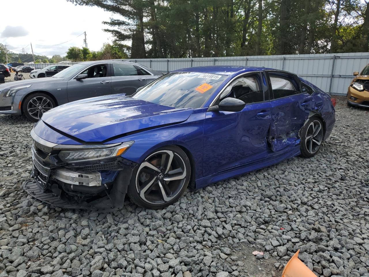 Lot #3312661166 2021 HONDA ACCORD SPO