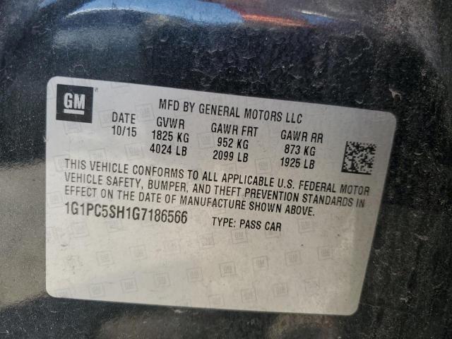 2016 CHEVROLET CRUZE LIMITED LS 1G1PC5SH1G7186566